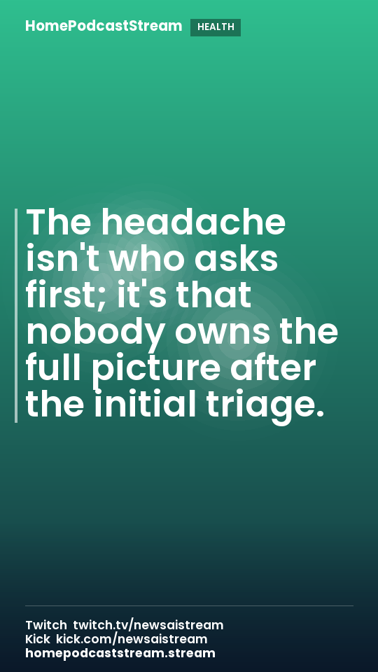 The headache isn't who asks first; it's that nobody owns the full picture after the initial triage.