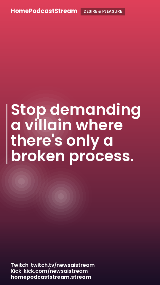 Stop demanding a villain where there's only a broken process.