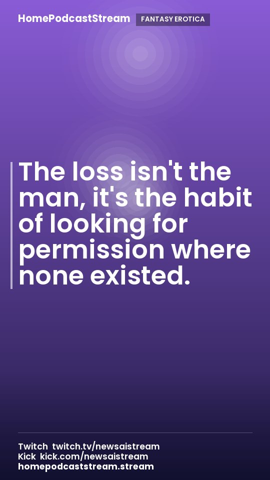 The loss isn't the man, it's the habit of looking for permission where none existed.