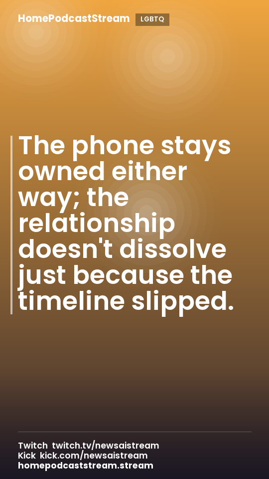The phone stays owned either way; the relationship doesn't dissolve just because the timeline slipped.