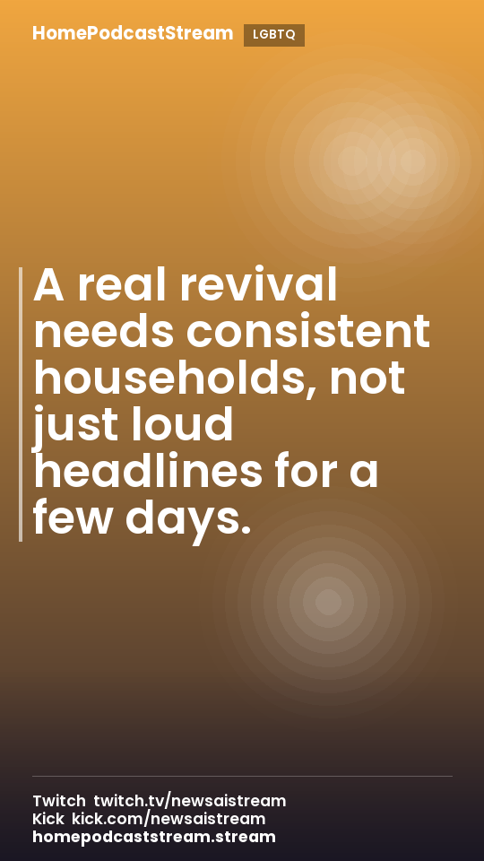 A real revival needs consistent households, not just loud headlines for a few days.