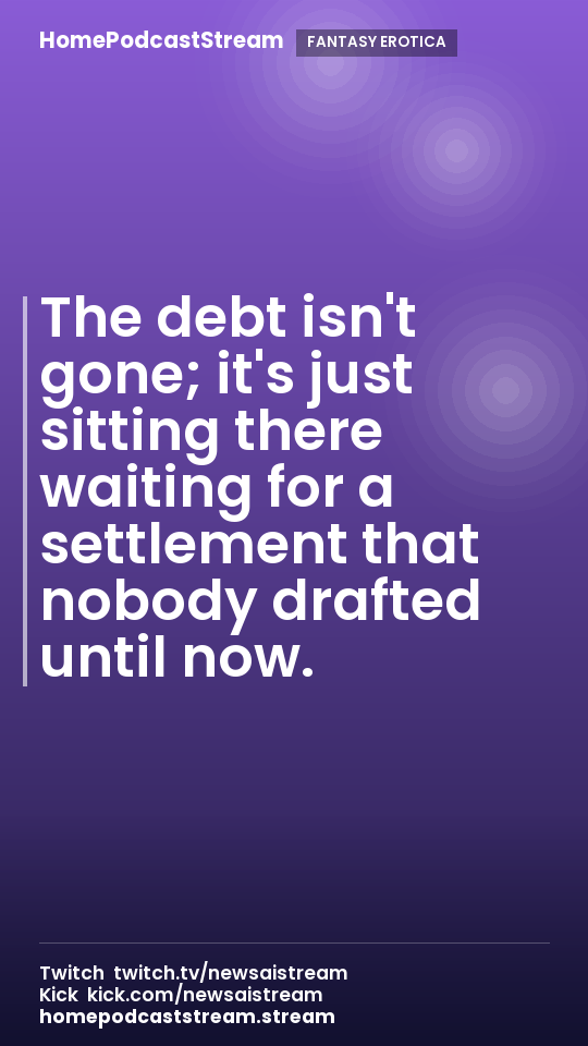 The debt isn't gone; it's just sitting there waiting for a settlement that nobody drafted until now.