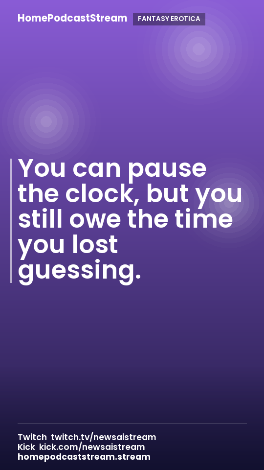 You can pause the clock, but you still owe the time you lost guessing.