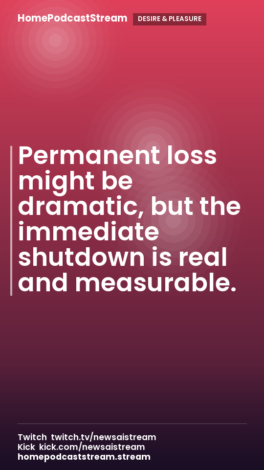 Permanent loss might be dramatic, but the immediate shutdown is real and measurable.