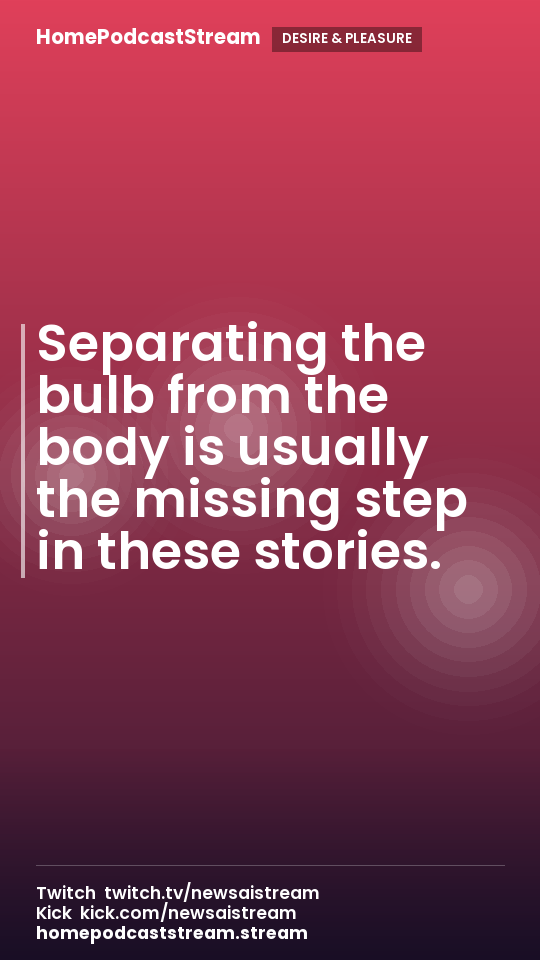 Separating the bulb from the body is usually the missing step in these stories.